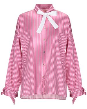 Niu Fuchsia Shirt Cotton, Elastane - Pink