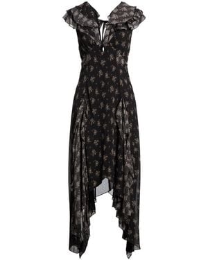 Free People Midi Dresses - Black