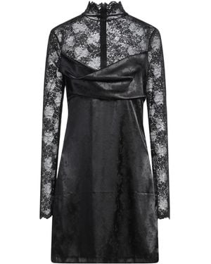 Versace Jeans Couture Mini Dress Polyester, Elastane - Black