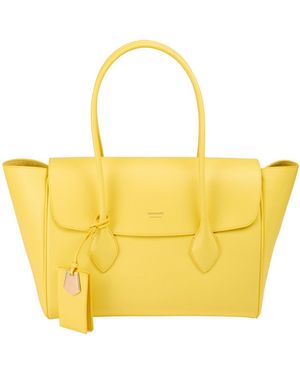 Ferragamo Handbag Leather - Yellow