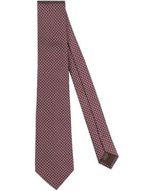 Canali Ties & Bow Ties Silk - Purple