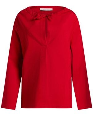 Liviana Conti Top Viscose, Polyamide, Elastane - Red
