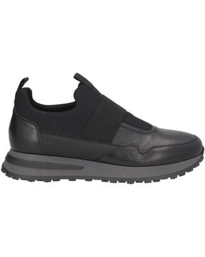 Rossi Sneakers Leather, Textile Fibers - Black