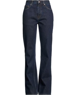 Burberry Jeans Cotton, Lambskin, Calfskin - Blue