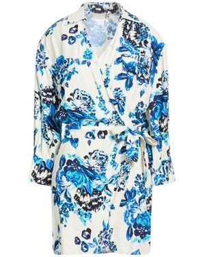 Haveone Mini Dress Viscose, Nylon - Blue