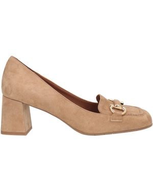 Aquatalia Sand Loafers Leather - Natural