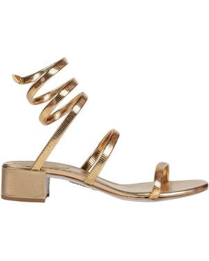 Rene Caovilla Sandals - Natural