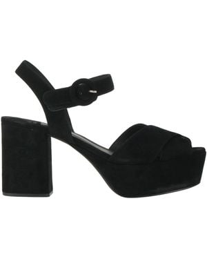 Jeffrey Campbell Sandals Leather - Black