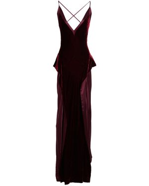 Alberta Ferretti Maxi Dresses - Purple