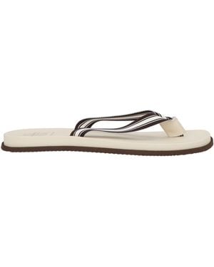 Brunello Cucinelli Thong Sandal - White