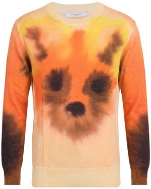 Maison Kitsuné Pullover - Orange