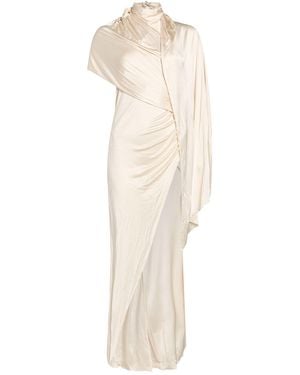 ANDAMANE Maxi Dress Acetate - White