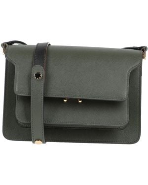 Marni Cross-Body Bag Cow Leather, Brass, Steel - Gray