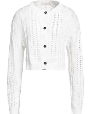 Antonelli Cardigan Cotton, Nylon - White