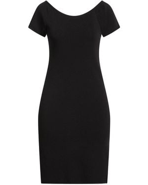 Akep Mini Dress Viscose, Polyamide - Black