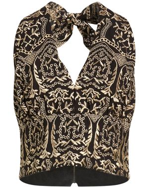 NUALY Top Cotton - Black