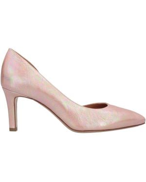 Calpierre Blush Pumps Soft Leather - Pink