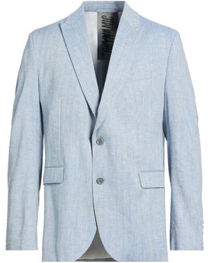DRYKORN Drynamic Light Blazer Linen, Wool, Polyester, Viscose, Elastane - Blue
