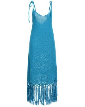 Alanui Maxi Dress - Blue