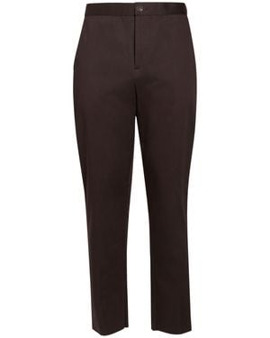 Hevò Dark Pants Cotton - Brown