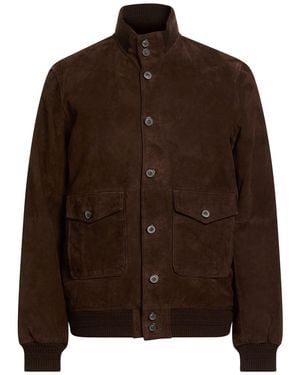 THE JACK AND JACKIE LEATHERS Jacket Leather - Brown