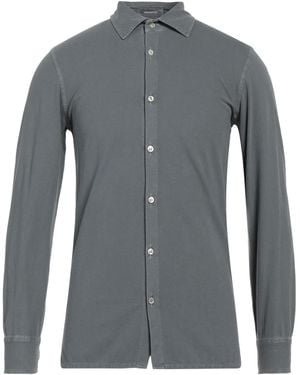 Rossopuro Lead Shirt Cotton - Gray