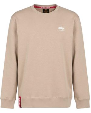 Alpha Industries Sweatshirt Cotton, Polyester - Natural