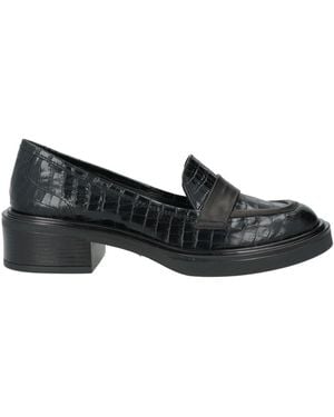 Castañer Loafers Leather - Black