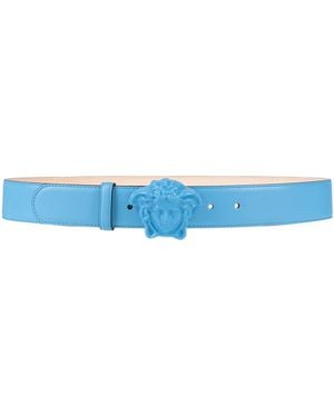 Versace Azure Belt Calfskin - Blue
