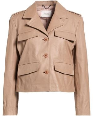 Dorothee Schumacher Jacket Lambskin - Natural