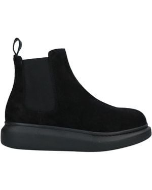 McQueen Ankle Boots - Black