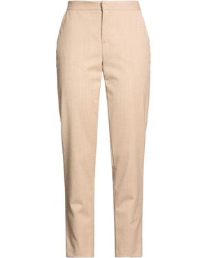Barba Napoli Sand Pants Virgin Wool, Elastane - Natural