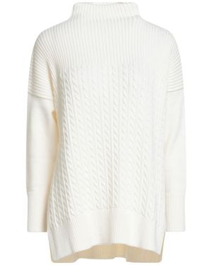 Barbour Turtleneck Cotton - White