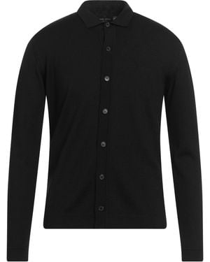 Roberto Collina Shirt Merino Wool - Black