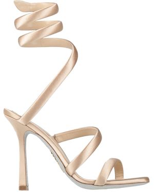 Rene Caovilla Sandals - Metallic