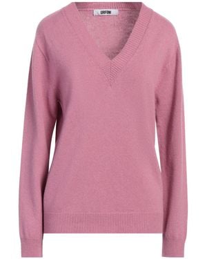 Grifoni Mauve Jumper Cashmere - Pink