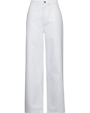 Raf Simons Pantaloni Jeans - Bianco