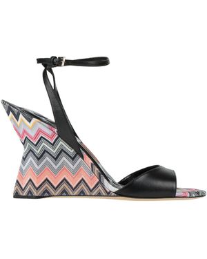 Missoni Sandals Leather - Black