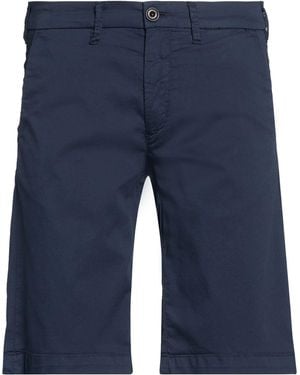 40weft Shorts & Bermuda Shorts Cotton, Nylon, Elastane - Blue