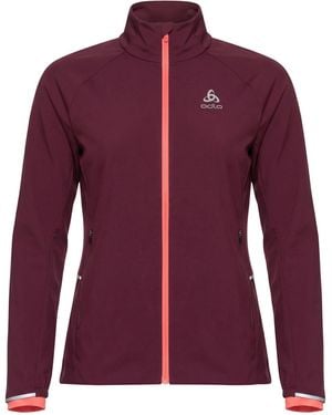 Odlo Jacket Polyester - Purple