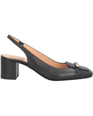 Love Moschino Court Shoes Leather - Metallic