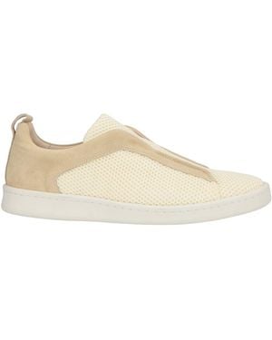 Gran Sasso Trainers Leather, Textile Fibres - Natural