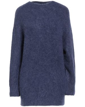 SOLOTRE Sweater Alpaca Wool, Polyamide, Wool, Elastane - Blue