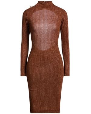 gavroche paris Midi Dresses - Brown