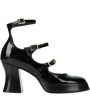 Giampaolo Viozzi Court Shoes Leather - Black