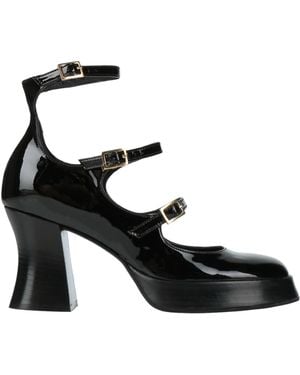 Giampaolo Viozzi Court Shoes Leather - Black