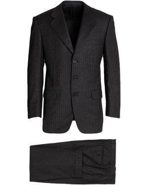 Burberry Suit Wool, Cashmere - Black