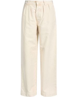 Maison Margiela Trousers Cotton - Natural
