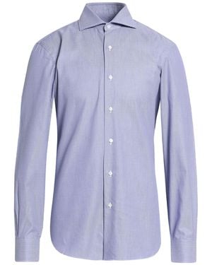 Barba Napoli Shirt Cotton - Blue