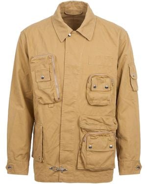 Lanvin Camel Jacket Cotton - Natural